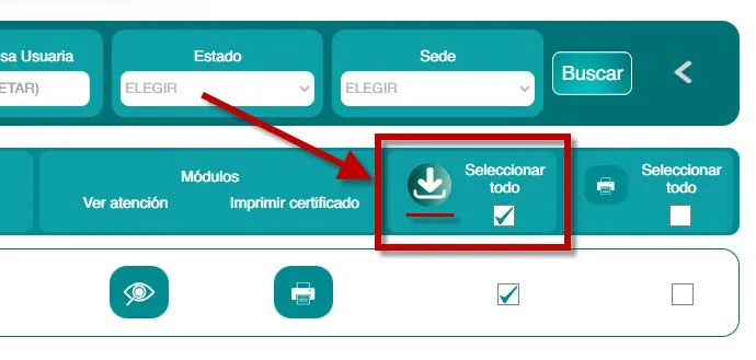 Descarga Certificados