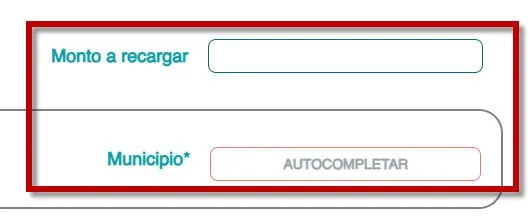 Recargar Cuenta 2